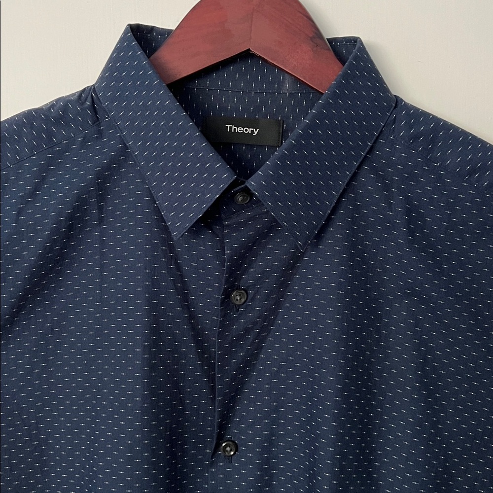 Theory button up dress shirt- men’s 15.5R/ M slim fit